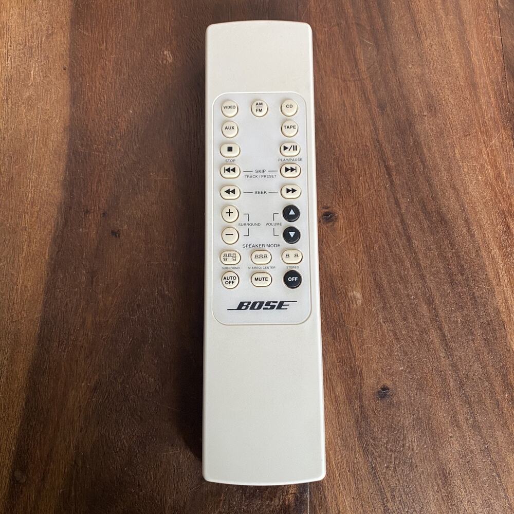 Bose RC-9 Remote Control for Lifestyle 3 5 8 12 Music Center 5 Vintage